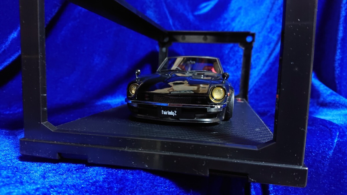 1/18 Ignition model イグニッションモデル NISSAN FAIRLADY Z S30 BLACK 日産 フェアレディZ DATSUN IG0689の画像2