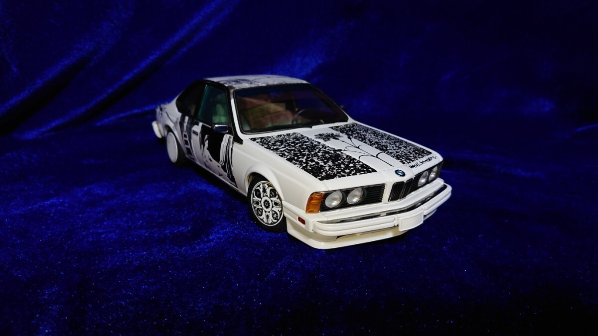 1/18 Autoart オートアート BMW 635 csi Art Car アートカー #6 ロバート・ラウシェンバーグ ポップアート コラージュ 芸術 自然 科学技術