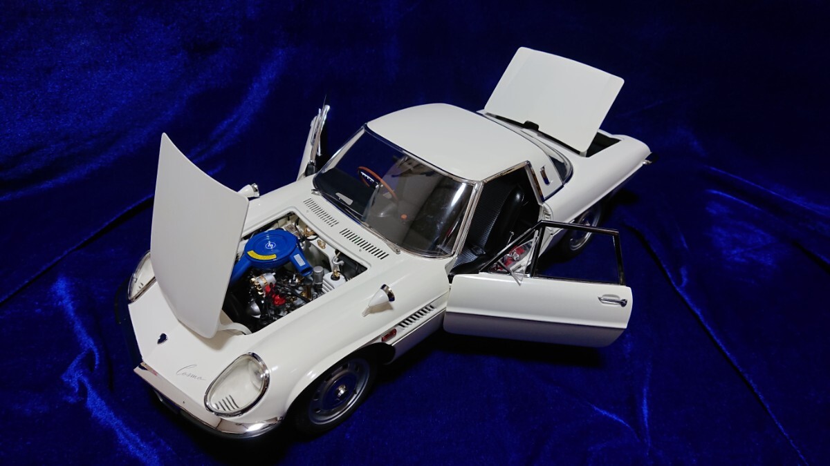 1/8 Deagostini 週間 デアゴスティーニ 2018 MAZDA COSMO SPORTS 全長52cm マツダ コスモスポーツ 検 1/24 1/18 ロータリー 完成品 難有 の画像1