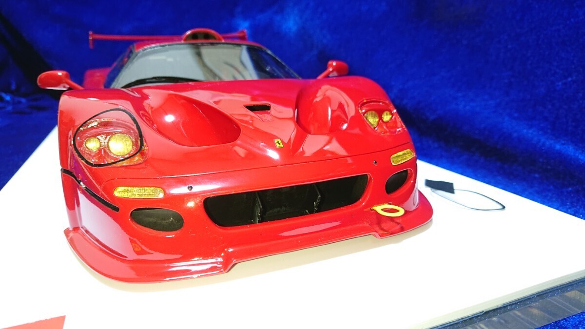 1/12 MODEL WORK SHOP モデルワークショップ MODEL PLUS Ferrari F50 GT RED ファクトリーメイド フェラーリ 検 EIDOLON BBR 1/43 1/18 の画像10