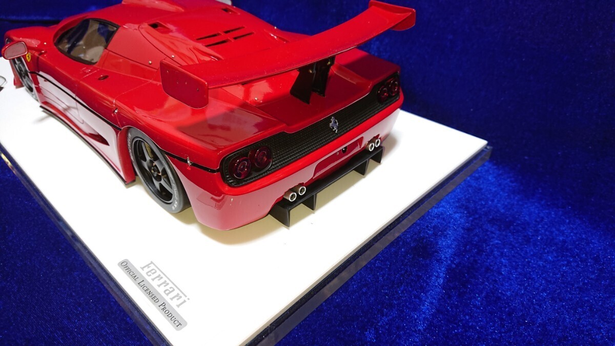 1/12 MODEL WORK SHOP モデルワークショップ MODEL PLUS Ferrari F50 GT RED ファクトリーメイド フェラーリ 検 EIDOLON BBR 1/43 1/18 の画像5