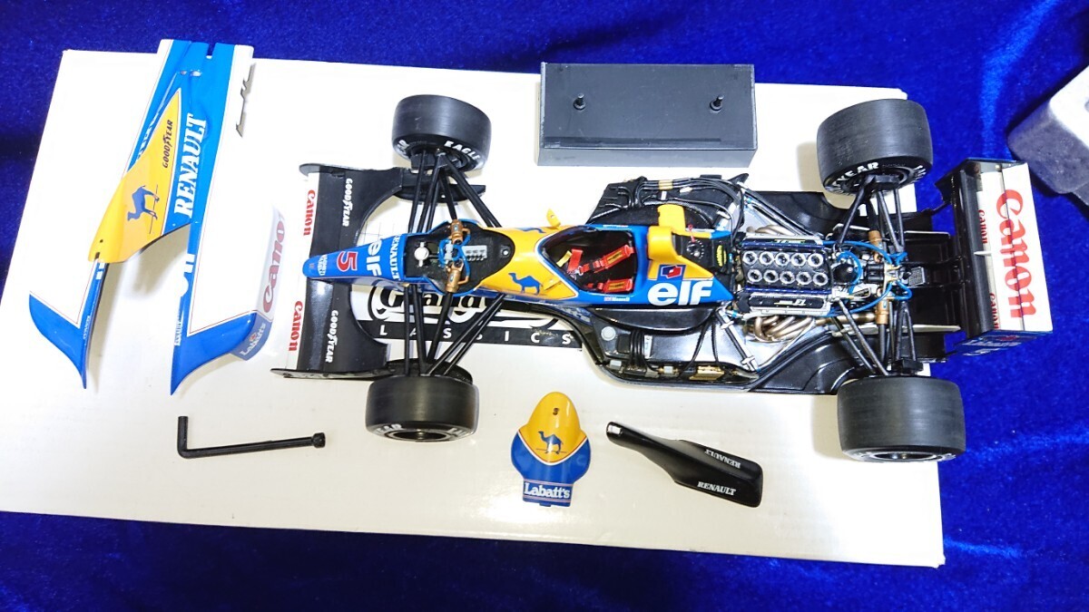 1/18 EXOTO エグゾト Williams Renault FW14B 1992 Germany GP Winner #2 Nigel Mansell ウィリアムズ ルノー ナイジェル・マンセル_画像8