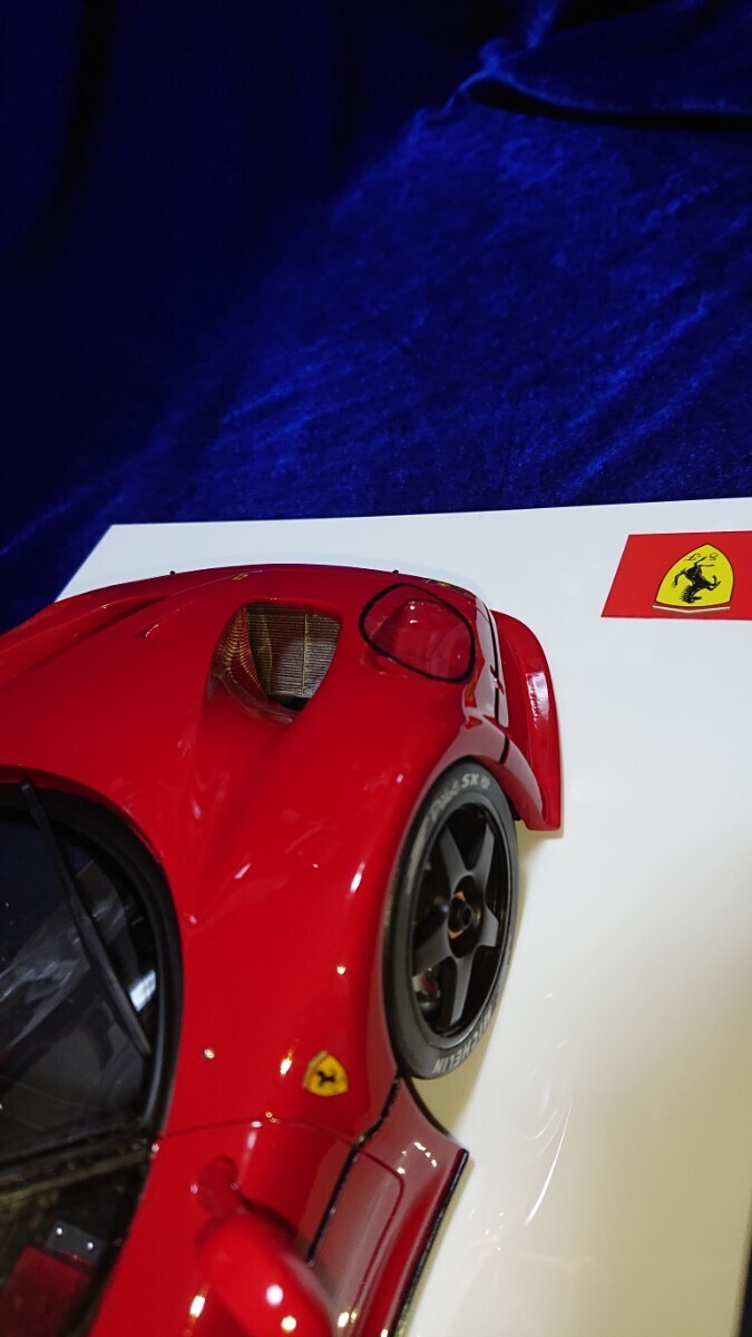1/12 MODEL WORK SHOP モデルワークショップ MODEL PLUS Ferrari F50 GT RED ファクトリーメイド フェラーリ 検 EIDOLON BBR 1/43 1/18 の画像8