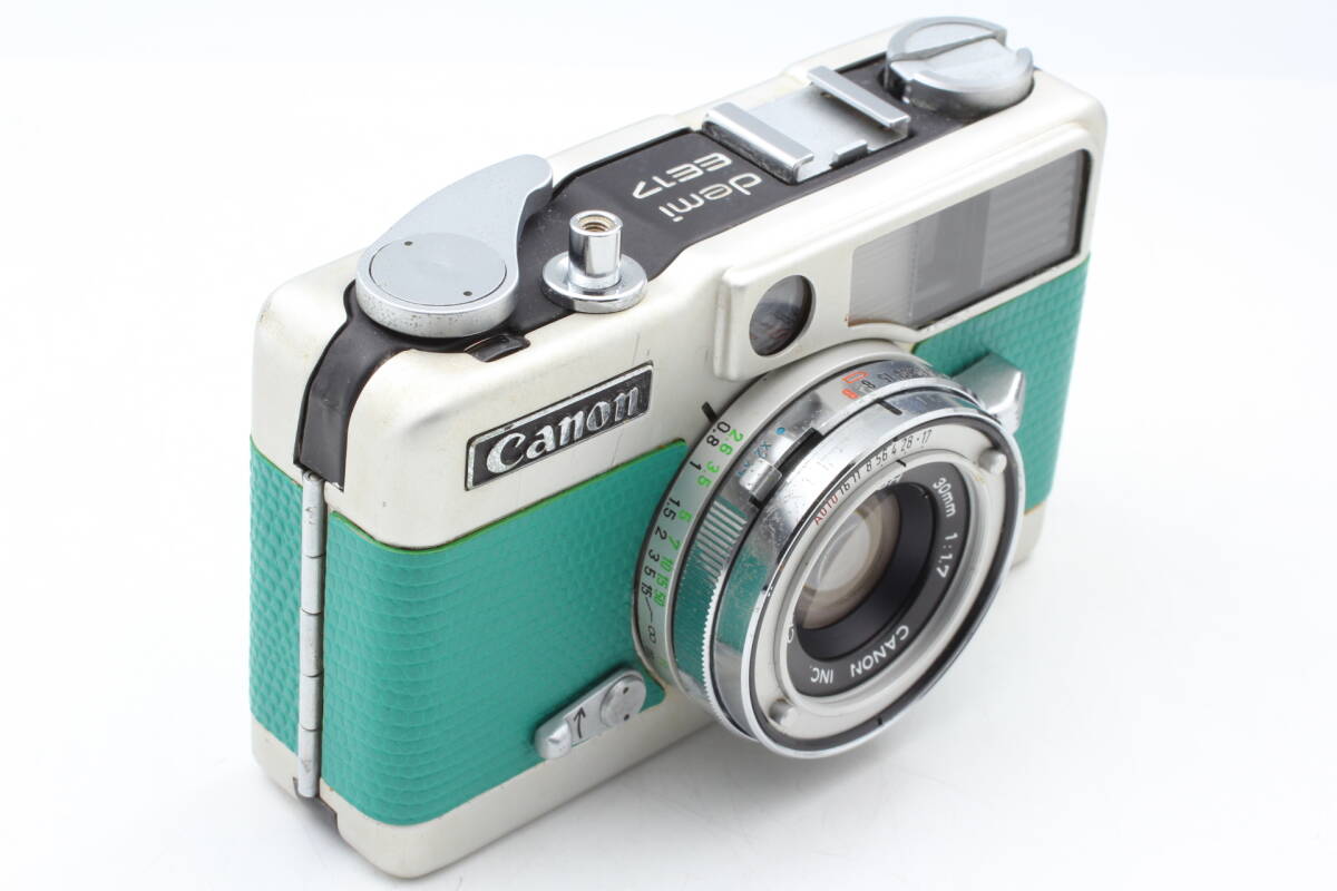 7547円 【並品 整備済】 Canon Demi EE17 ハーフフレームカメラ 7547円 【並品 整備済】 Canon Demi EE17 ハーフフレームカメラ