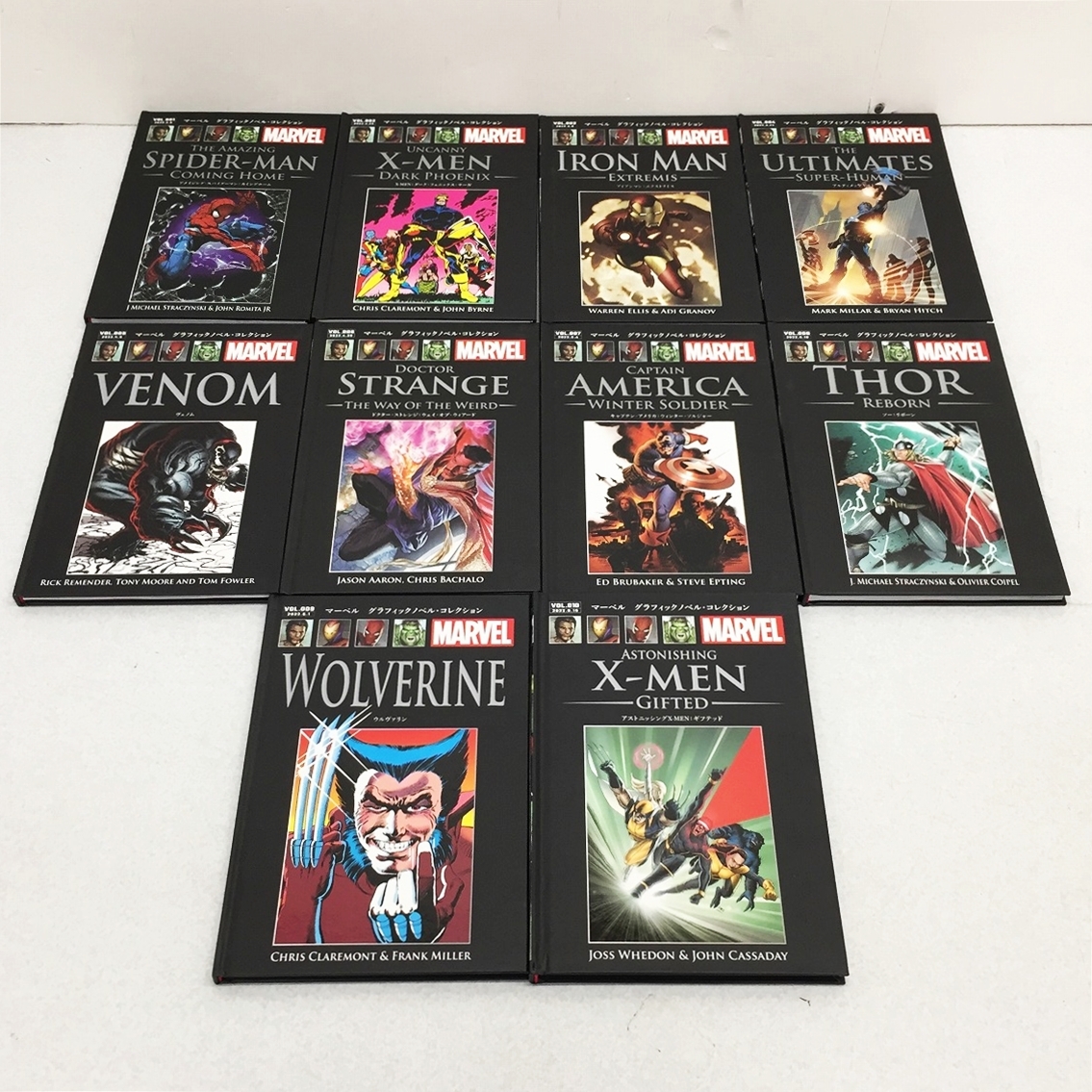 0051039S★ MARVEL マーベルグラフィックノベル・コレクション  1～30セット 冊子のみ アメコミ スパイダーマン X-MENの画像2