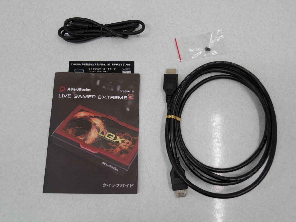 0986524C★ 【通電確認のみ/ジャンク扱い】AVerMedia LIVE GAMER EXTREME2 USB 3.1 ゲームキャプチャーの画像6