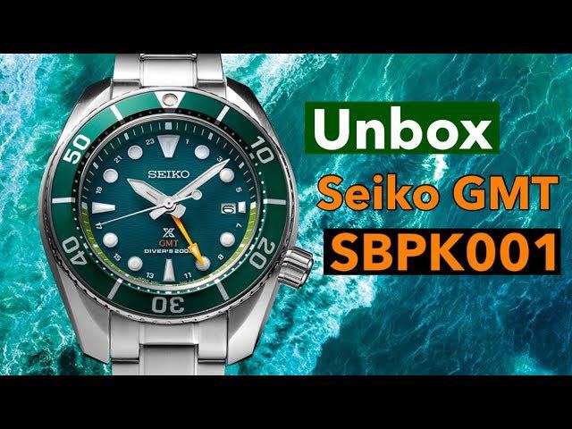 ヤフオク最安値！ セイコー プロスペックス GMT SBPK001 グリーン SOLAR 保証付き ダイバースキューバー SEIKO PROSPEX SBPK 001 腕時計_画像7