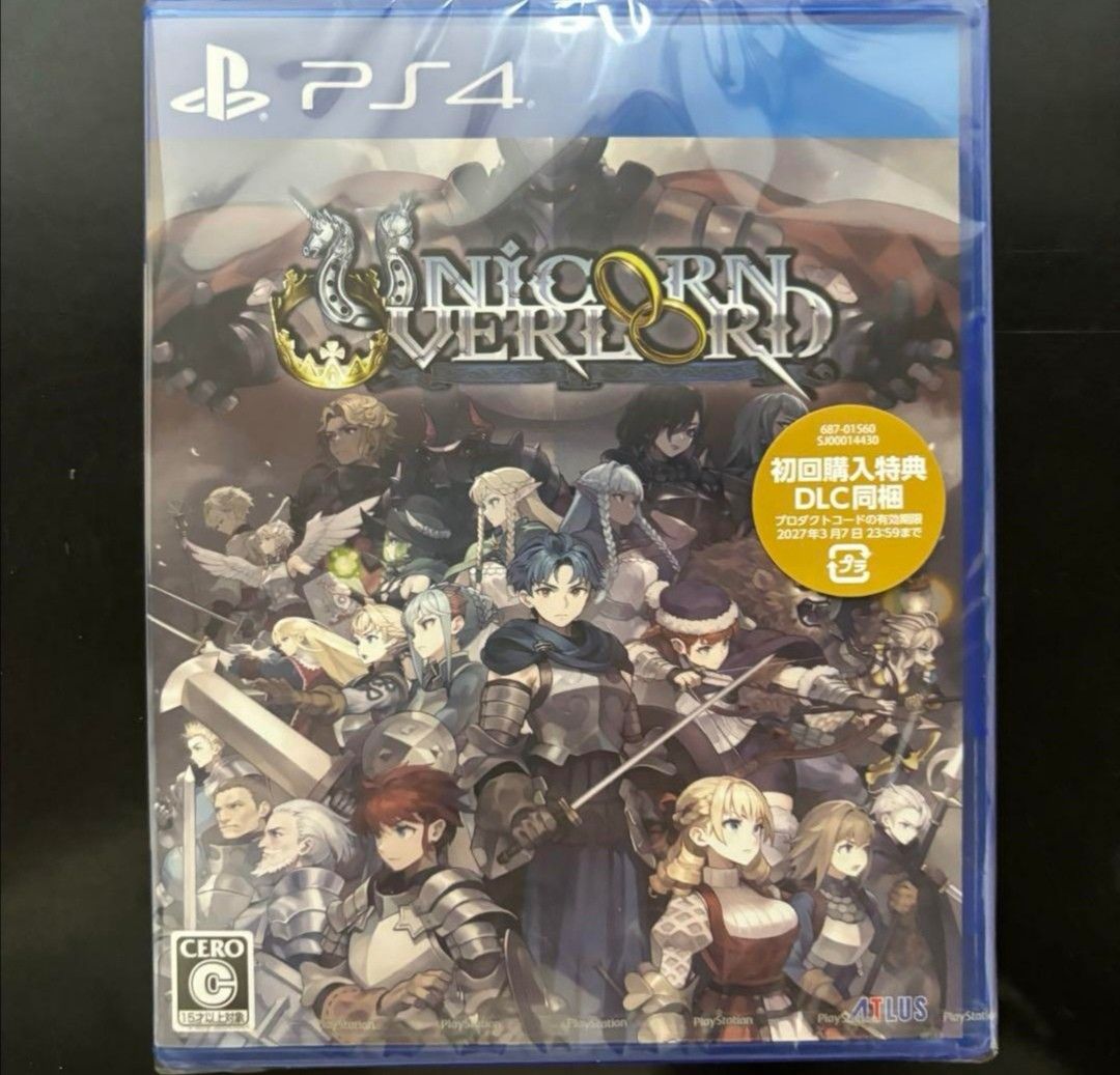 PS4 ユニコーンオーバーロード　通常版　新品未開封