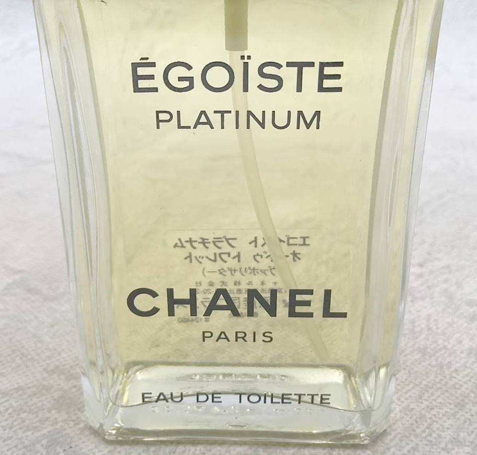 ◇香水◆CHANEL シャネル EGOISTE PLATINUM エゴイスト プラチナム オードゥ トワレット ヴァポリザター 100ml 箱付き_画像3