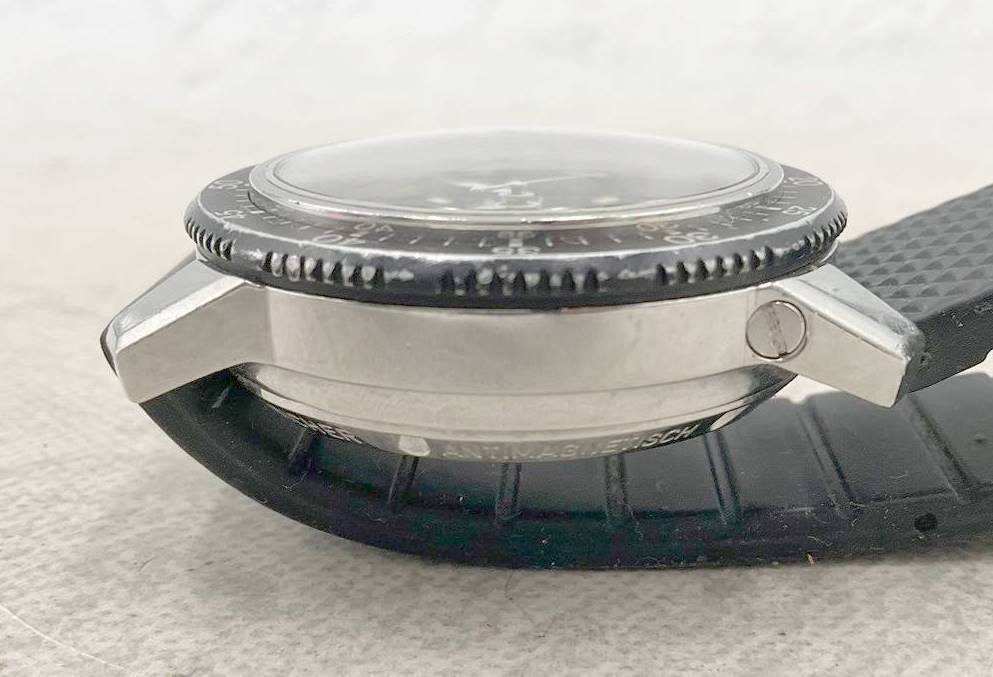 ◇腕時計◆Sinn ジン クロノグラフ 103 シリーズ 自動巻き 黒文字盤 デイト ステンレス 稼働品の画像8