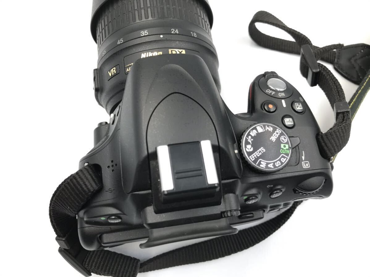 Nikon デジタル一眼レフカメラ Nikon ニコン D5100 /AF-S NIKKOR 18-55mm/55-300mm/まとめ/ダブルズームキット　DX/ リモートコード_画像6