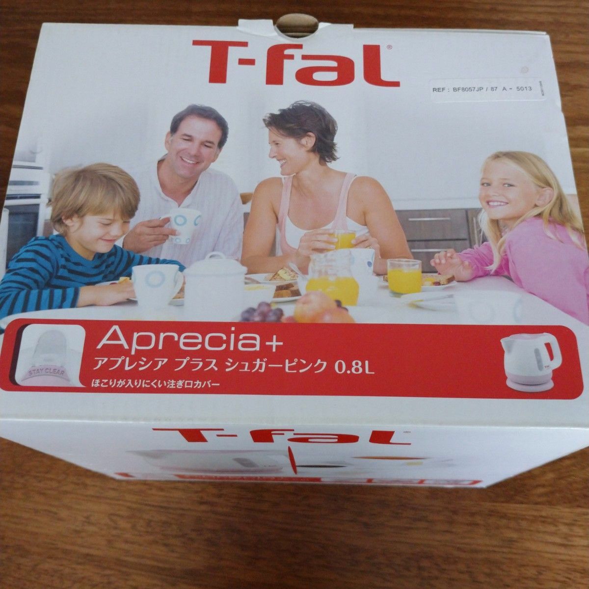 ティファール T-fal Aprecia+ アプレシアプラス0.8L ( シュガーピンク) 電気ケトル 