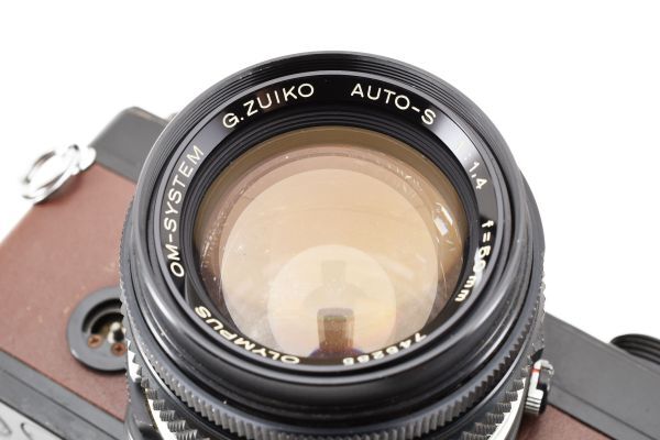 【ジャンク】Olympus オリンパス OM-2 / OM-SYSTEM G.ZUIKO AUTO-S 50mm 1:1.4 #410の画像7