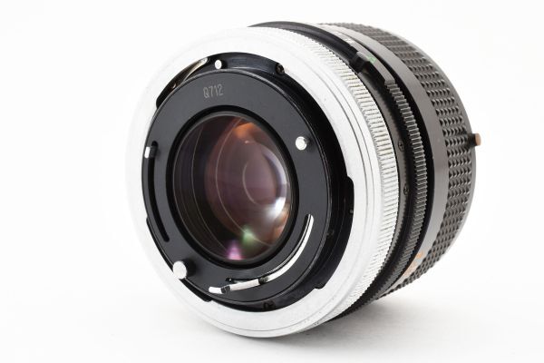 【実用品】Canon キャノン FD 50mm 1:1.4 s.s.c MFレンズ #409_画像4