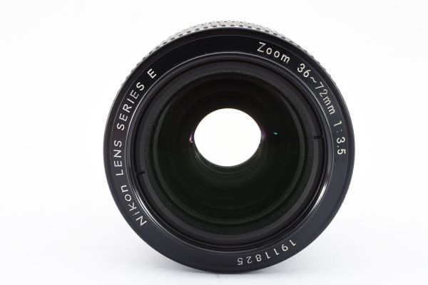 【実用品】Nikon ニコン Ai-s NIKKOR 36-72mm 3.5 SERIES E MFレンズ #425-4の画像3