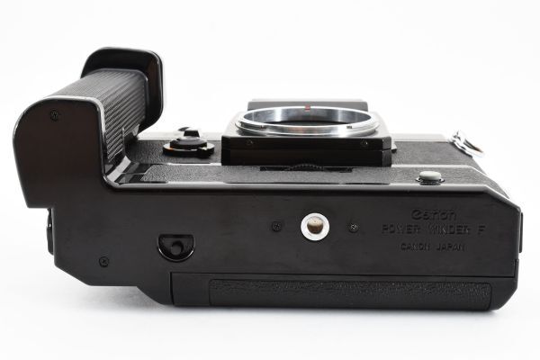 【実用品】Canon キャノン F-1 ボディ フィルム一眼カメラ / power winder F #436-1の画像8