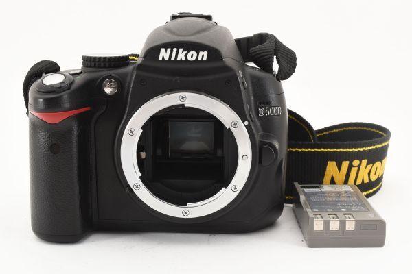【ジャンク】Nikon ニコン D5000 ボディ ショット数12667枚 デジタル一眼カメラ #457_画像1