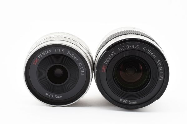 【実用美品】PENTAX ペンタックス Q ショット数426枚 ダブルレンズキット / smc 5-15mm 2.8-4.5 / 1.9 8.5mm #474_画像3