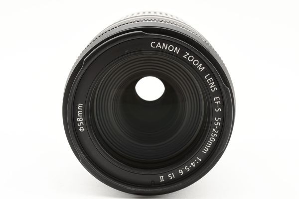 【光学極上品】Canon キャノン EF-S 55-250mm F4-5.6 IS STM AFレンズ #492-3_画像3