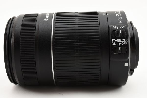 【光学極上品】Canon キャノン EF-S 55-250mm F4-5.6 IS STM AFレンズ #492-3_画像6