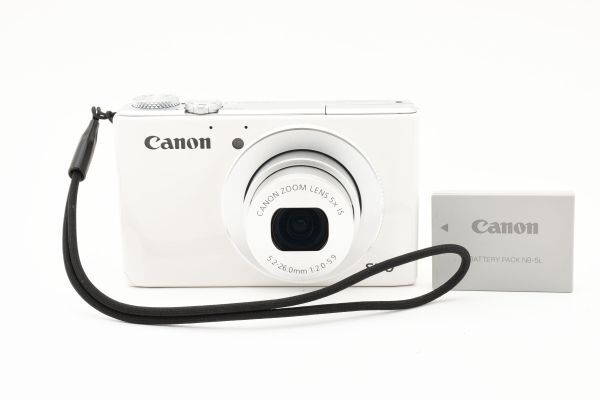 【ジャンク】Canon キャノン PowerShot S110 白 ホワイト コンパクトデジタルカメラ #504_画像1