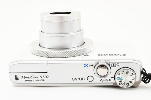 【ジャンク】Canon キャノン PowerShot S110 白 ホワイト コンパクトデジタルカメラ #504_画像4