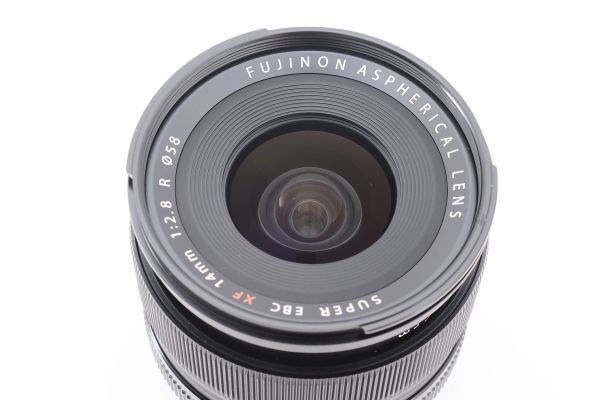 【極上品】Fujifilm 富士フィルム Fujinon SUPER EBC XF 14mm F2.8 R AFレンズ #234_画像10