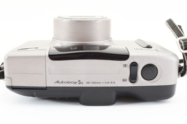 【実用品】Canon キャノン Autoboy panorama S ii コンパクトフィルムカメラ #555-1の画像6