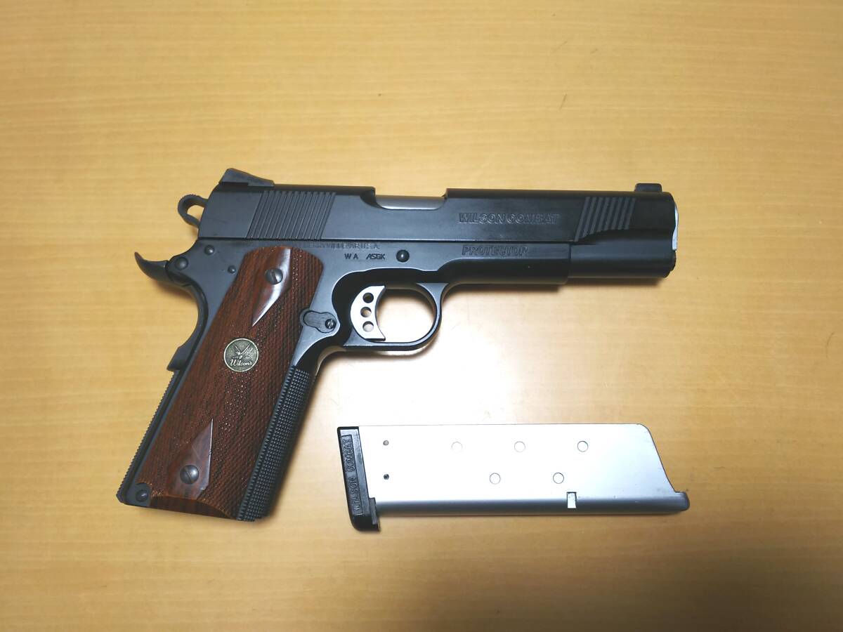 WA ウィルソン プロテクター 限定品 渋谷エリートSE2001 ガバメント HW 1911 マグナガスブローバック Rタイプの画像2