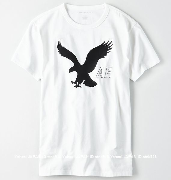 〓ラス3!!アメリカンイーグル/US M/AE Eagle Graphic Tシャツ/White_画像1