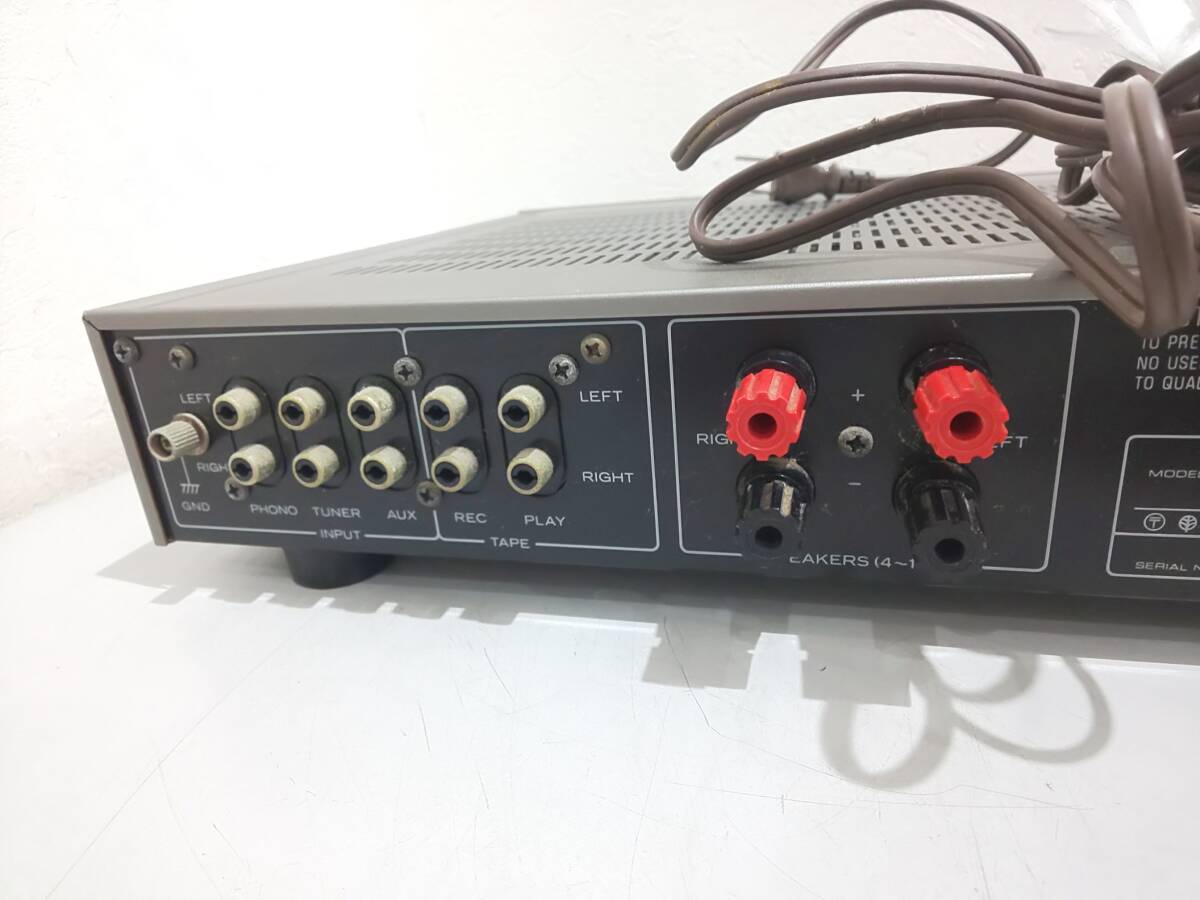 57298★TRIO トリオ KA-80 ステレオアンプ 中古 現状品_画像8