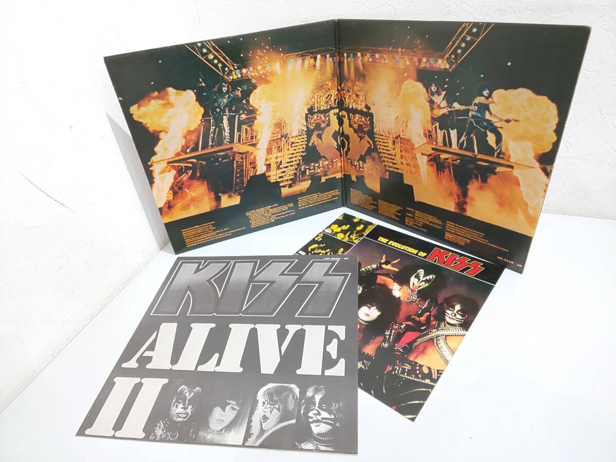 57570★LP キッス Kiss / アライブII Alive II_画像3