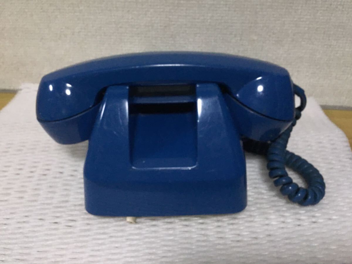 昭和レトロ プッシュホン 電話機 中古品     601-P KN 84 インテリア 用にの画像4
