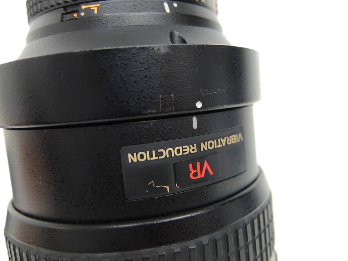 きれいめ Nikon ニコン AF VR-NIKKOR 80-400mm F4.5-5.6D ED カメラレンズ Fマウント オートフォーカスの画像7