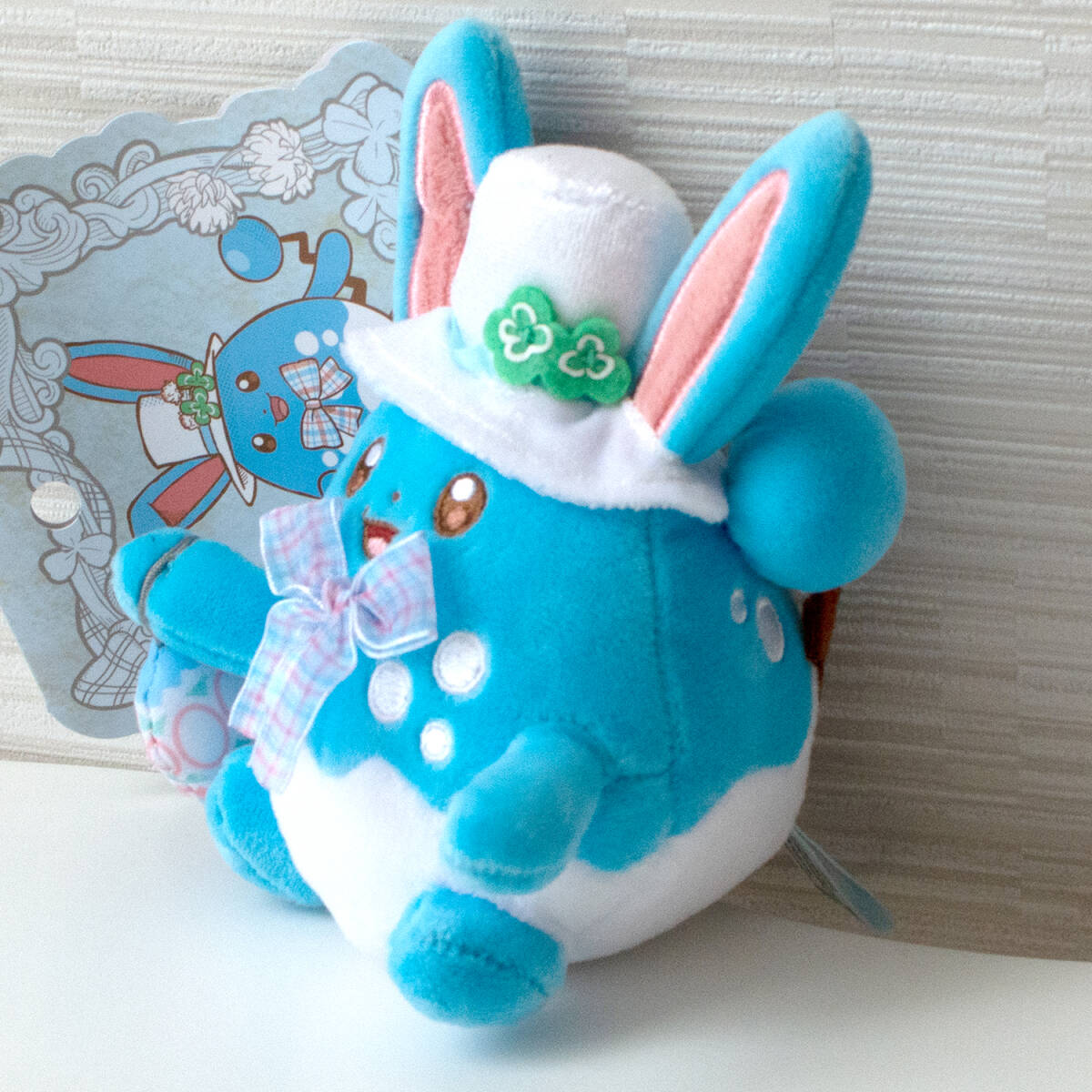 タグ付き マリルリ イースター ポケモンセンター Pokemon Photogenique Easter 2022 マスコット ぬいぐるみキーホルダー レア C0064_画像2