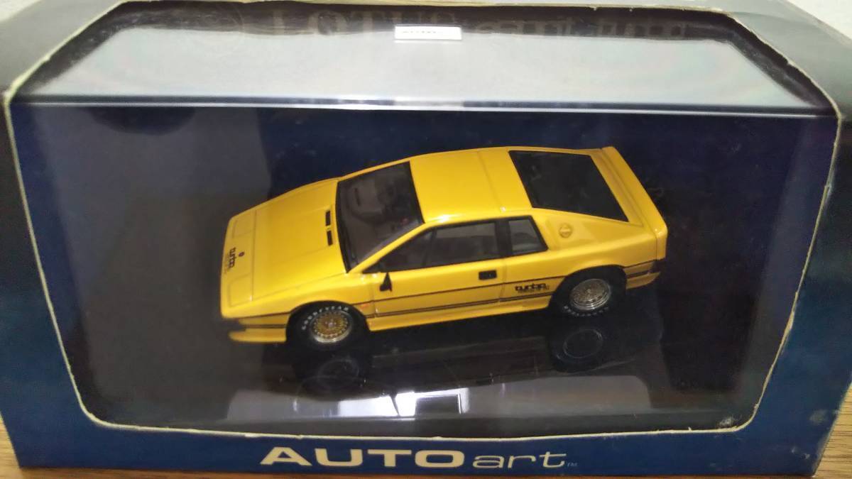 【Autoart】1/43LOTUSTurbo ESPRIT(yellow)