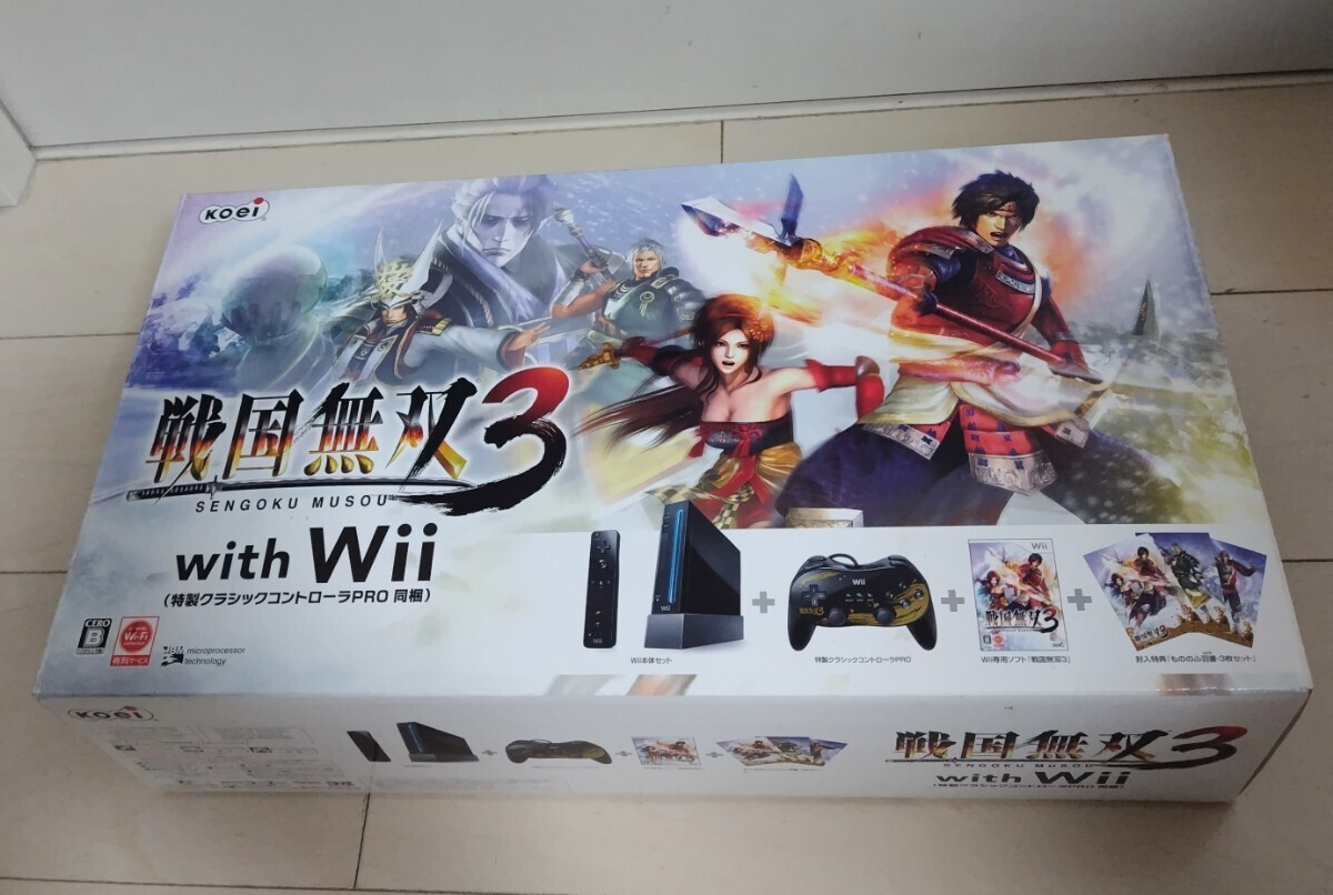 戦国無双3 with Wii (特製クラシックコントローラPRO同梱版) ジャンク_画像9