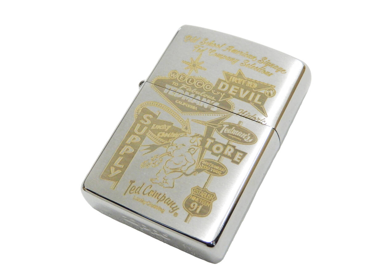 テッドマン ジッポライター TEDMAN ZIPPO オイルライター エフ商会 アメリカンシグナル TDZ-036 新品_画像3