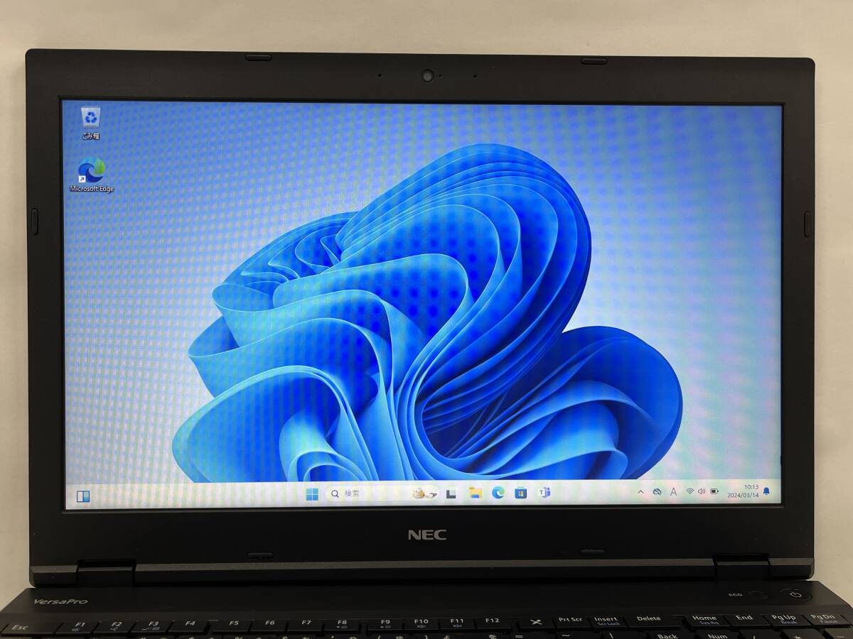 NEC VersaPro VKT16X-3 PC-VKT16XZG3、Core i5-8250U 1.60GHz / 8GB / HDD 500GB / Windows 11Pro、動作確認済み_画像2