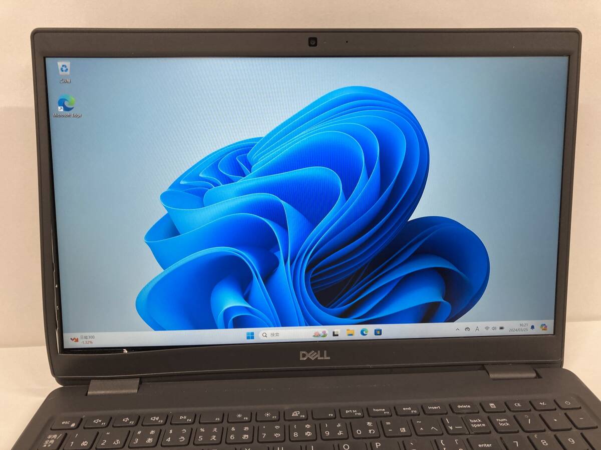 （訳あり）DELL Latitude 3510 / Core i5-10210U 1.6GHz / メモリ8GB / SSD 256GB / Win11Pro、動作確認済み_画像2