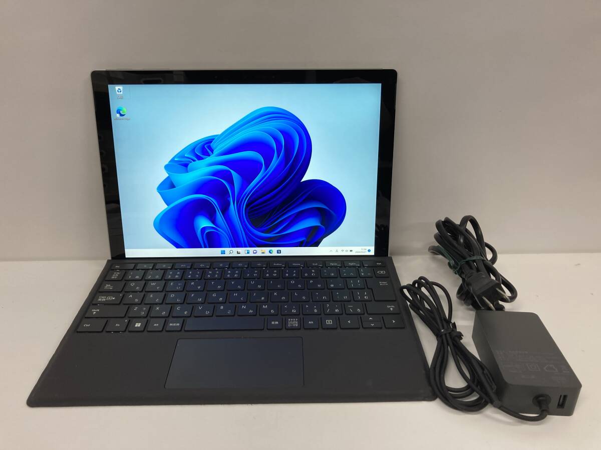 Microsoft Surface Pro 7 model:1866、i5-1035G4 1.10Ghz / RAM 8GB / SSD 256GB / Windows 11Pro、動作品_画像1