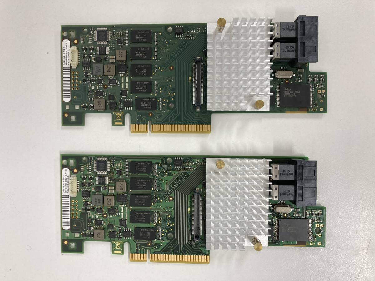 「2個セット」FUJITSU D3216-A13 GS 2 、EP400i SAS Raid Controller 12Gbps 、動作品_画像1