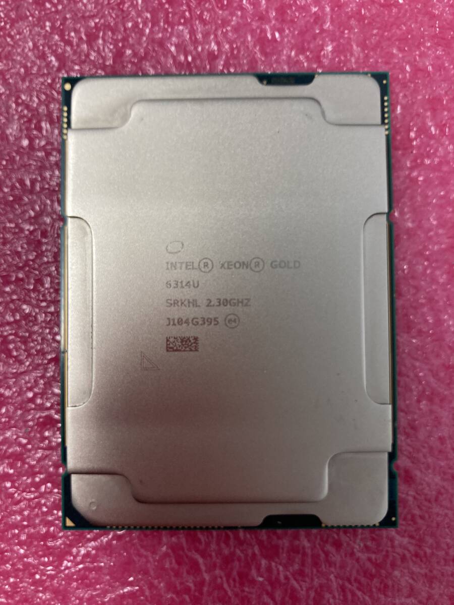 【２個Set】Intel Xeon gold 6314U SRKHL 32 core 2.3GHz server CPU LGA4189 processor、純正品、動作確認済み_画像3