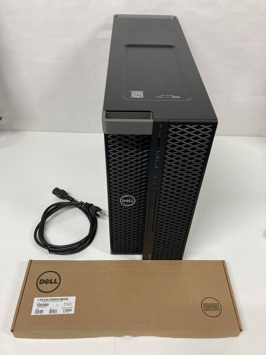 Dell Precision 5820 Tower / Core i9-10900X 3.70GHz / 64GB(16GB x4枚) / HDD 500GB / NVIDIA GeForce RTX 2080 SUPERの画像1