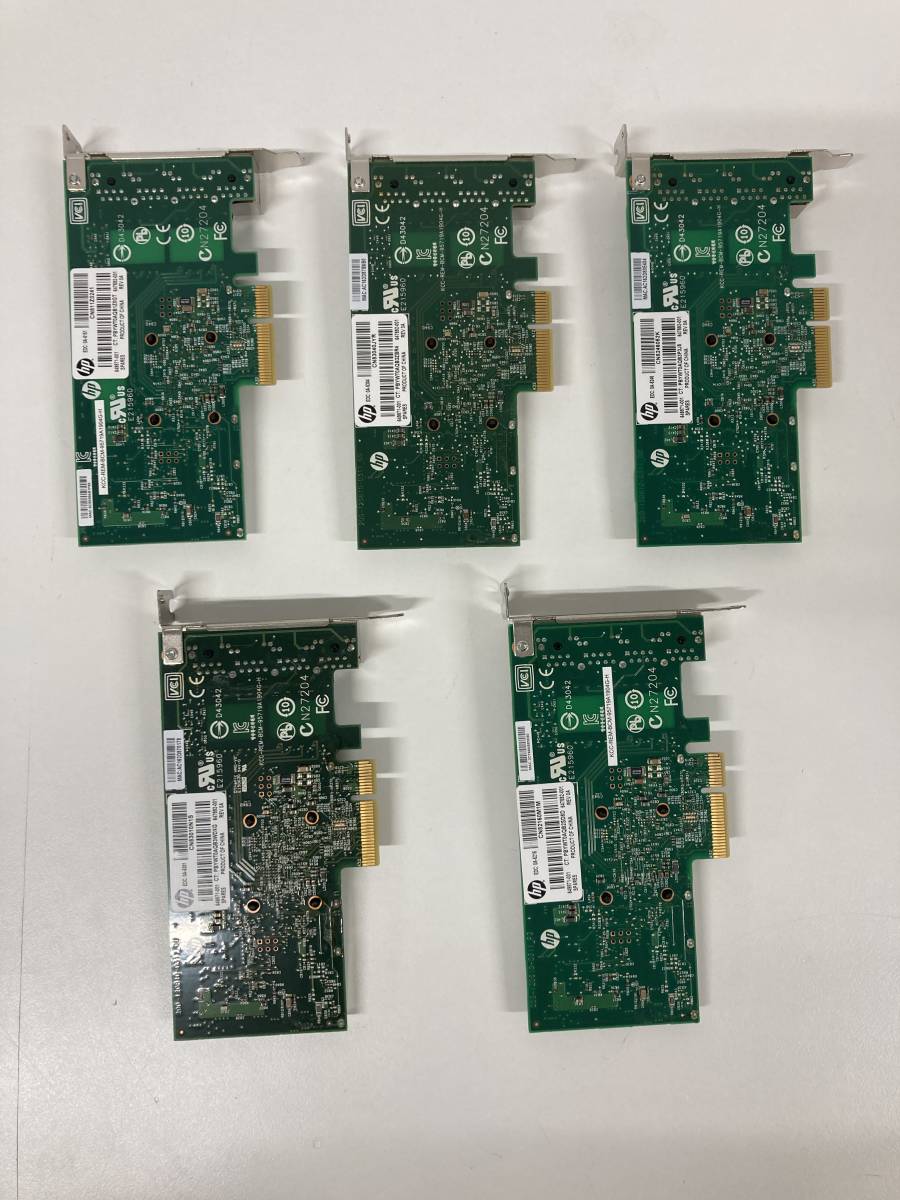 （５個セット）HPE Ethernet 1Gb 4-port 331T GbE NIC RJ45 BCM5719 647592-001/649871-001、動作確認済みの画像2