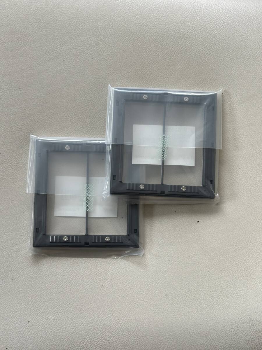 * Panasonic gray sia series square F plate 2 ream for silver gray 2 piece WTV6102S1 *