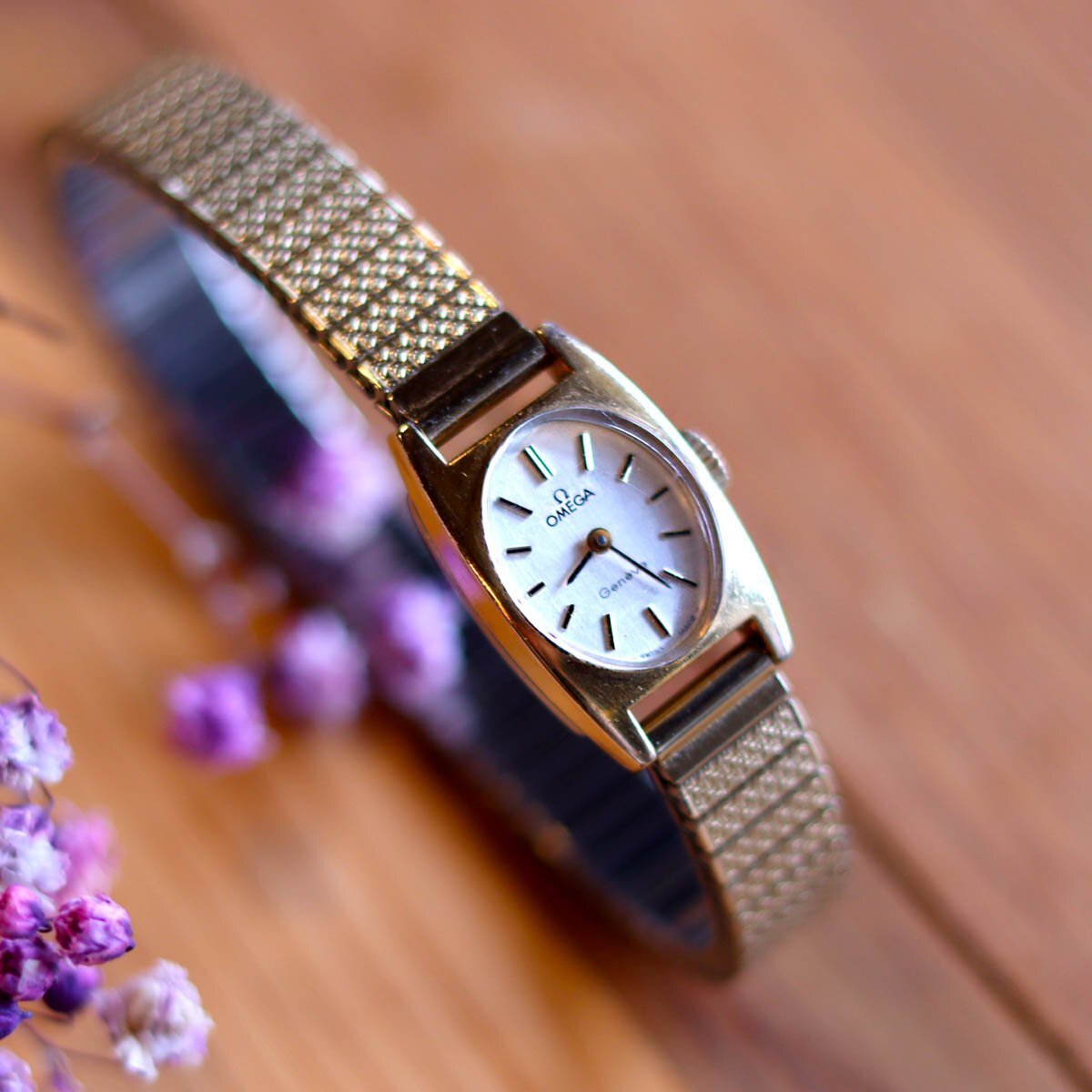  Omega / OMEGA женский часы [61]june-b квадратное античный наручные часы Vintage 315417