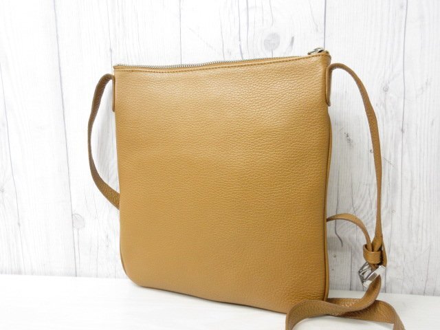 極美品 LOEWE ロエベ ショルダーバッグ バッグ レザー 茶 69681Y_画像3