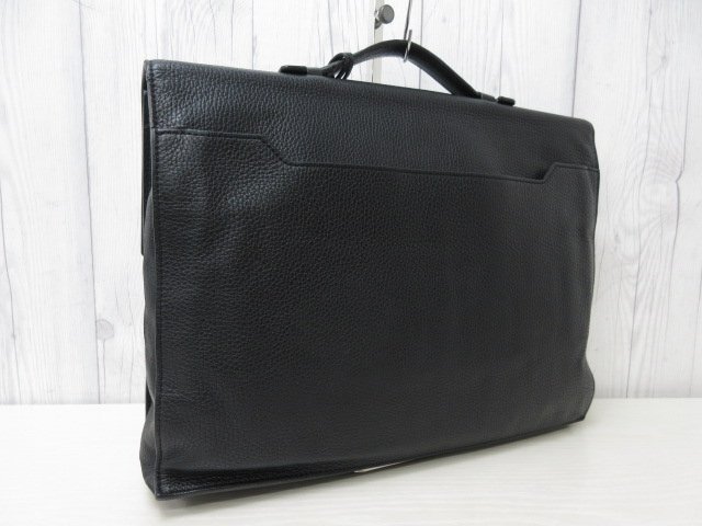  ultimate beautiful goods TOM FORD Tom Ford business bag handbag bag leather black A4 storage possible men's 69756
