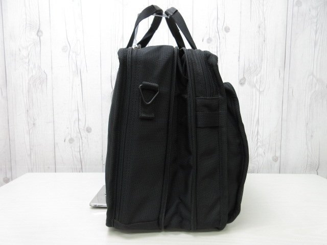 極美品 TUMI トゥミ ビジネスバッグ ハンドバッグ バッグ ナイロン×レザー 黒 A4収納可 メンズ 70137_画像6